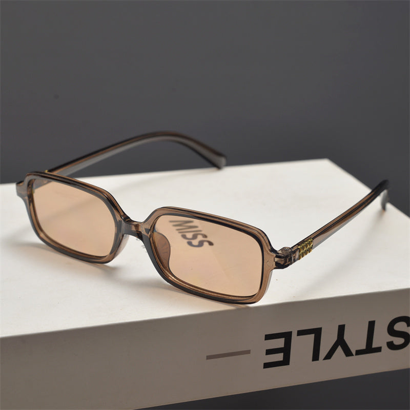 Rectangular Acetate Sunglasses