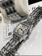 Luxury Square Diamond Watch