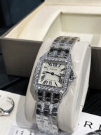 Luxury Square Diamond Watch