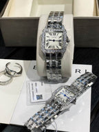 Luxury Square Diamond Watch