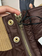 Brown Puffer Jacket