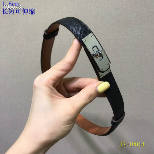 Adjustable Leather Belt 18MM