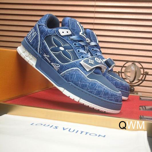 Denim Low-Top Sneakers