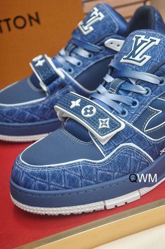 Denim Low-Top Sneakers