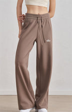 Wide-Leg Sweatpants