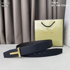 Classic Belt with Metal Buckle