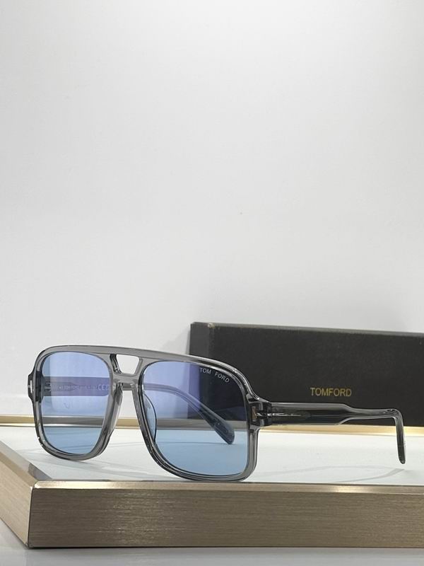 Classic Rectangular Acetate Sunglasses