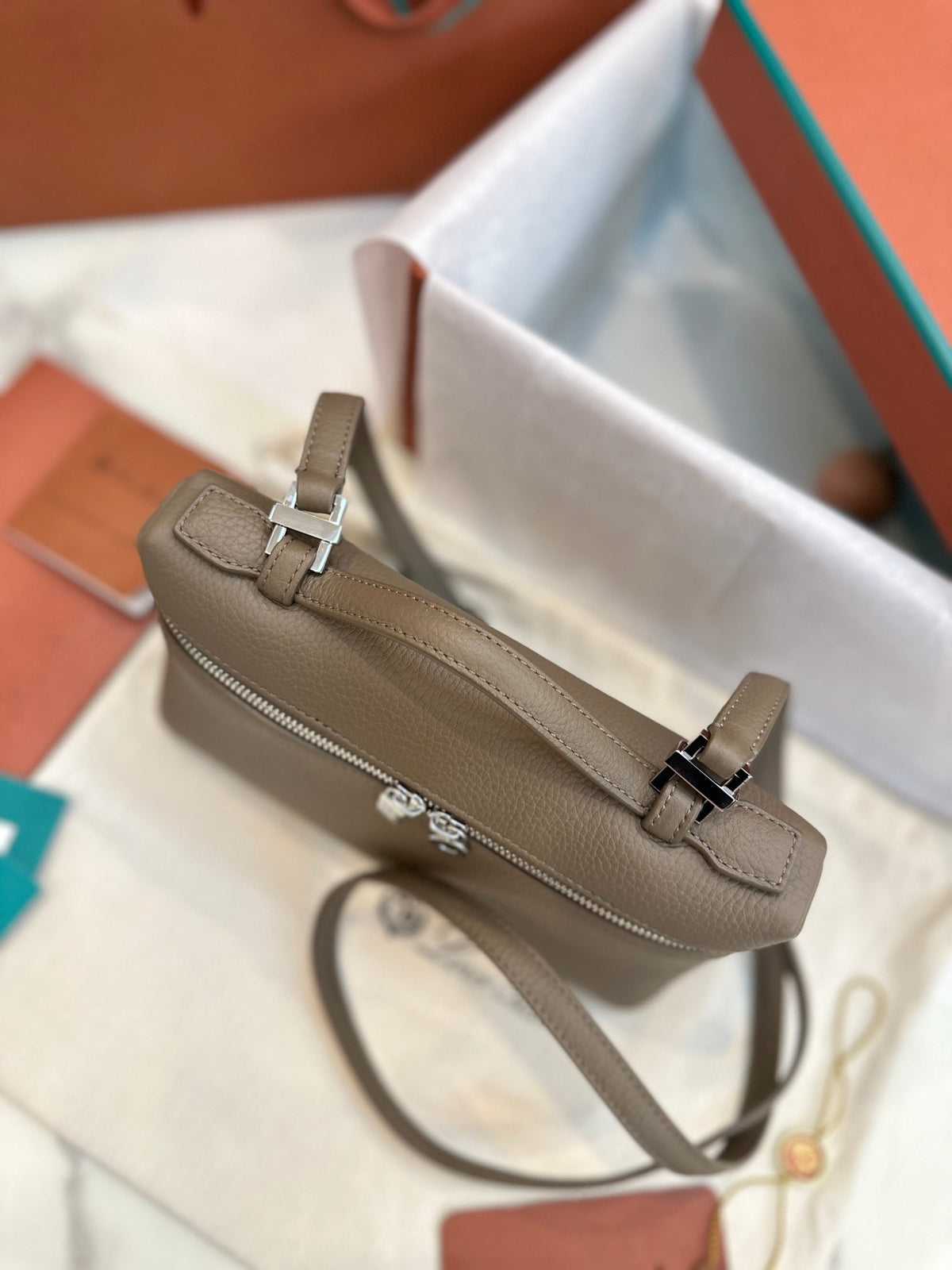 Saddle 19 Loro Leather Bag