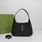 Small Shoulder Bag Black Leather