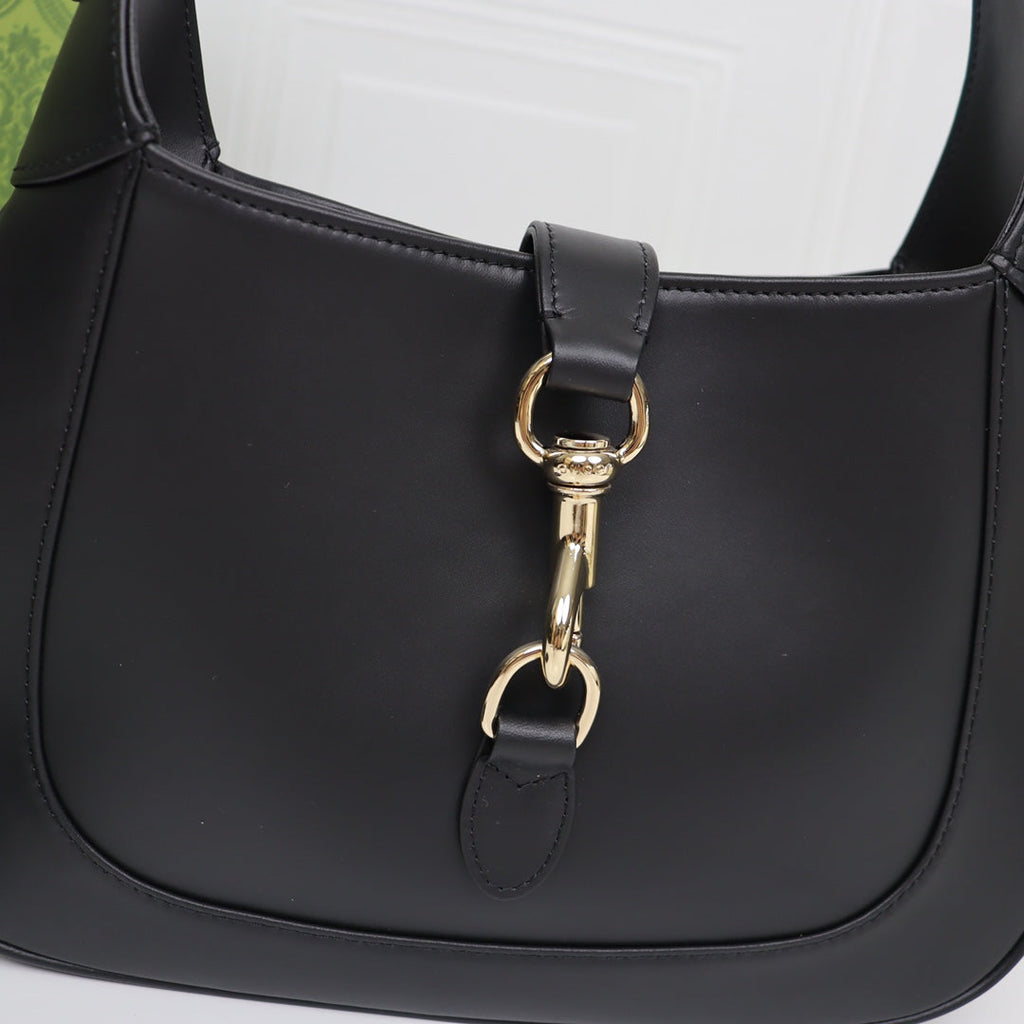 Small Shoulder Bag Black Leather